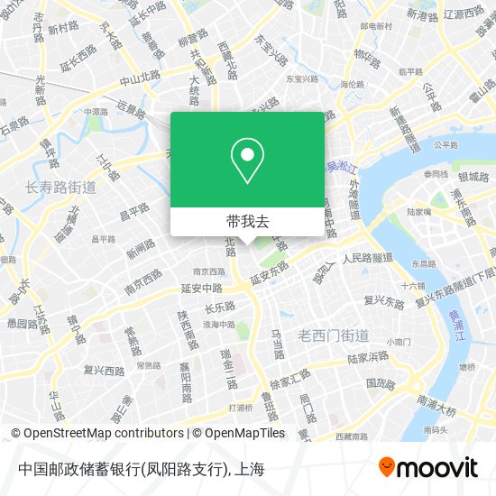 中国邮政储蓄银行(凤阳路支行)地图