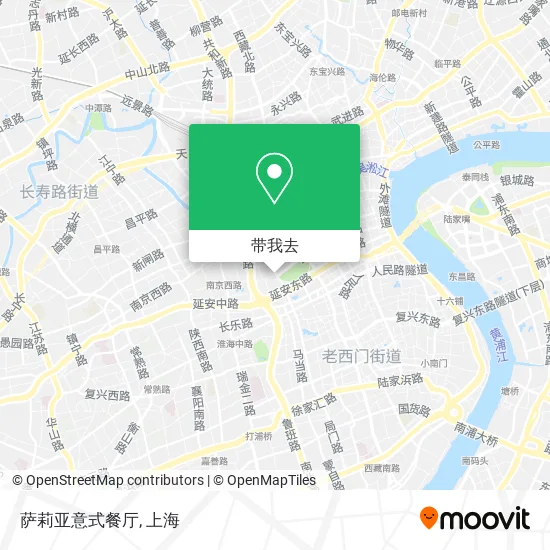 萨莉亚意式餐厅地图