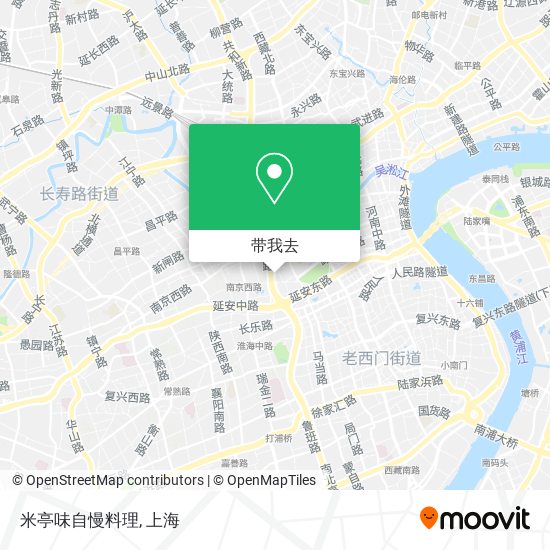 米亭味自慢料理地图