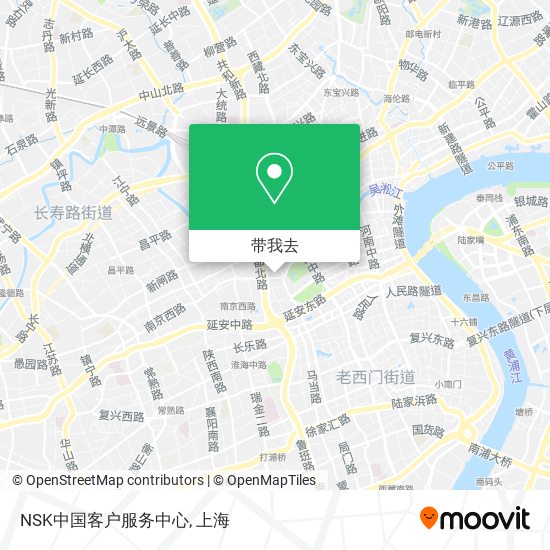 NSK中国客户服务中心地图