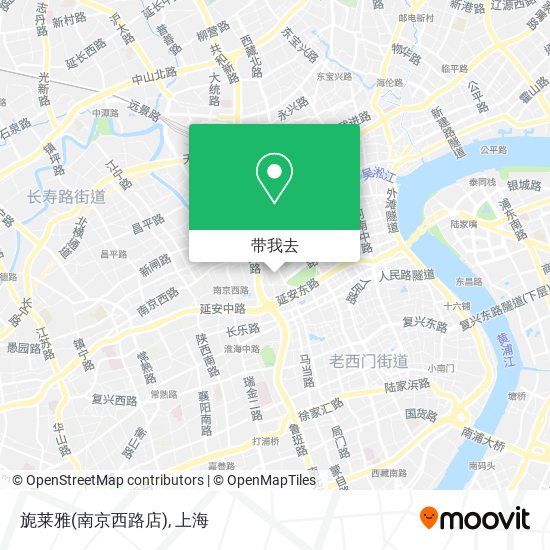 旎莱雅(南京西路店)地图