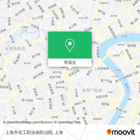 上海市化工职业病防治院地图