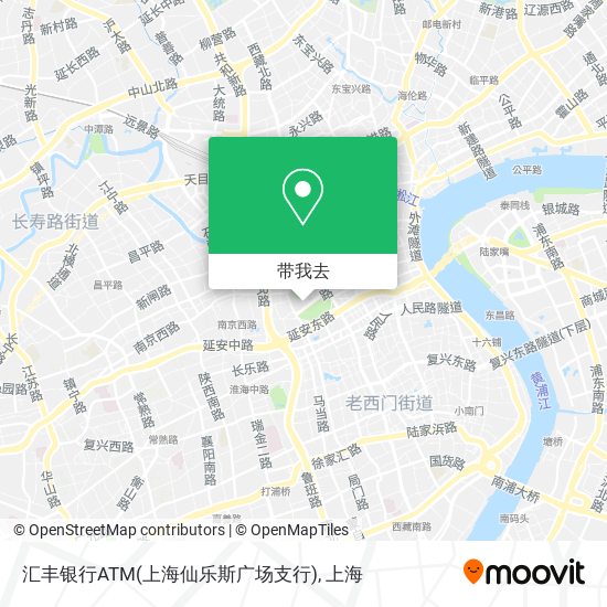 汇丰银行ATM(上海仙乐斯广场支行)地图
