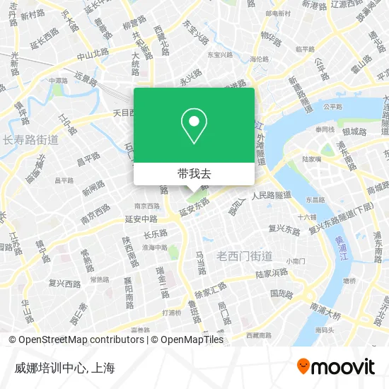 威娜培训中心地图