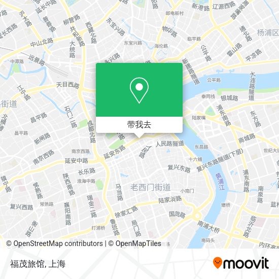 福茂旅馆地图