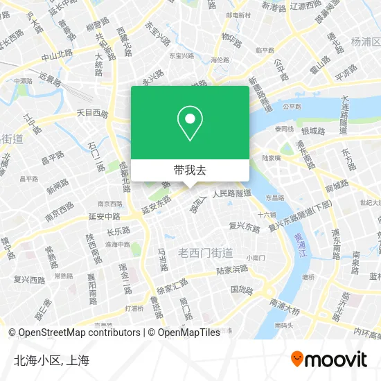 北海小区地图