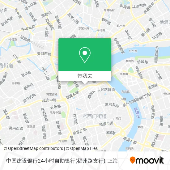 中国建设银行24小时自助银行(福州路支行)地图