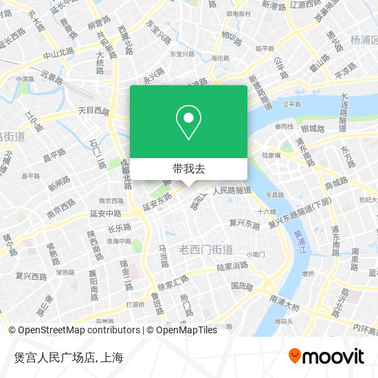 煲宫人民广场店地图