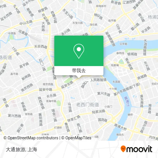 大通旅游地图