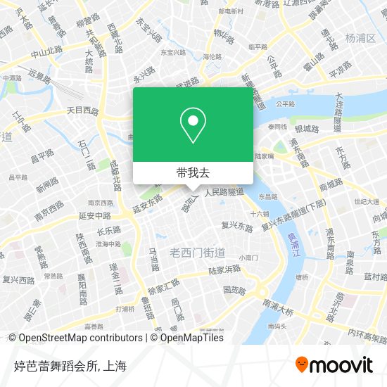 婷芭蕾舞蹈会所地图
