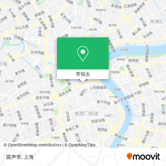 圆声带地图