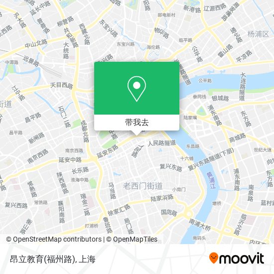 昂立教育(福州路)地图