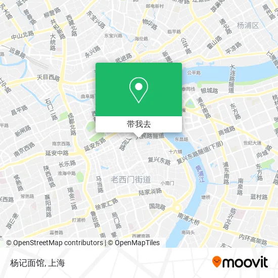 杨记面馆地图