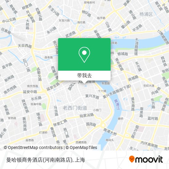 曼哈顿商务酒店(河南南路店)地图