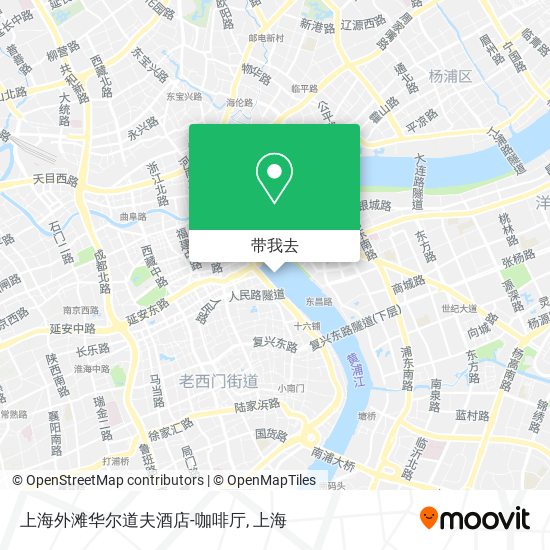 上海外滩华尔道夫酒店-咖啡厅地图