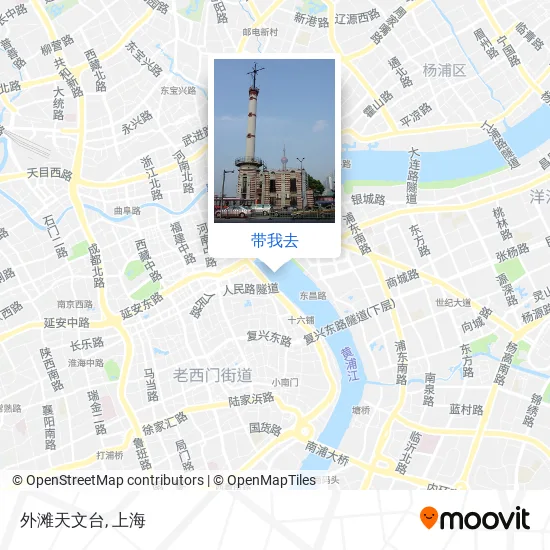 外滩天文台地图