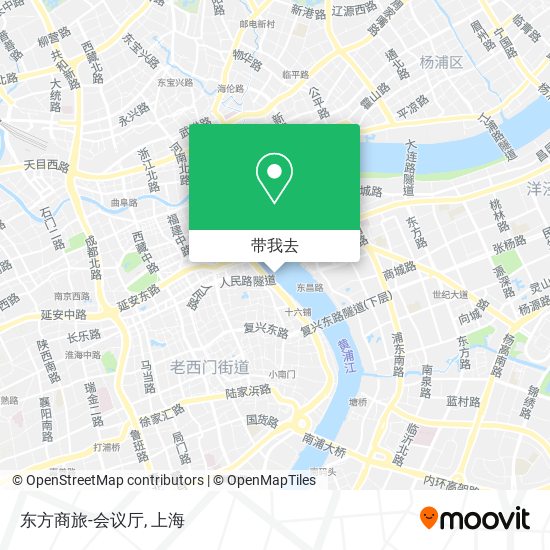 东方商旅-会议厅地图