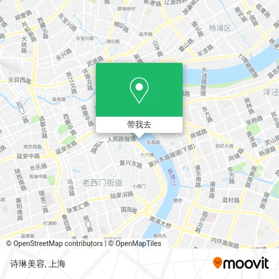 诗琳美容地图
