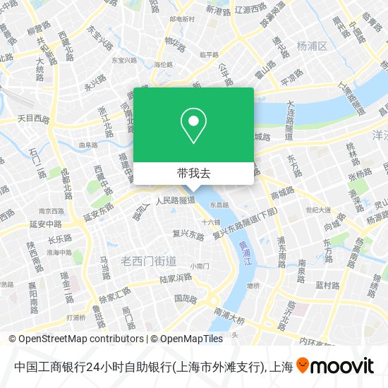 中国工商银行24小时自助银行(上海市外滩支行)地图