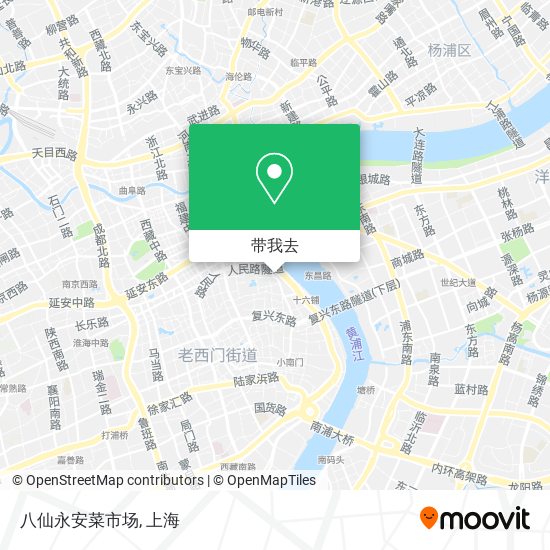 八仙永安菜市场地图