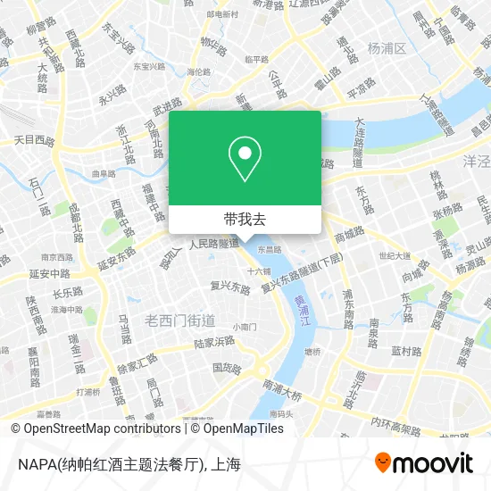 NAPA(纳帕红酒主题法餐厅)地图
