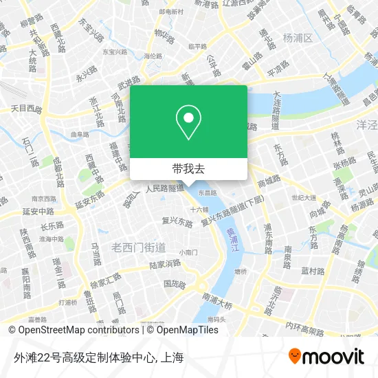 外滩22号高级定制体验中心地图