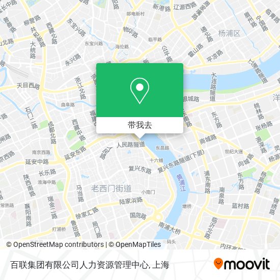 百联集团有限公司人力资源管理中心地图
