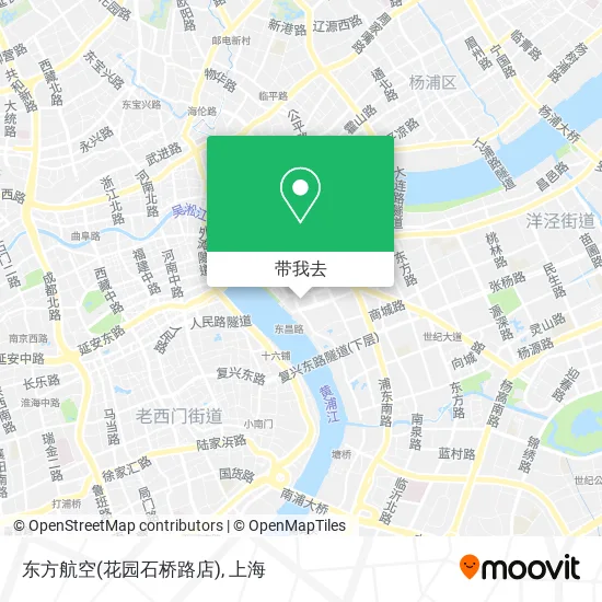 东方航空(花园石桥路店)地图