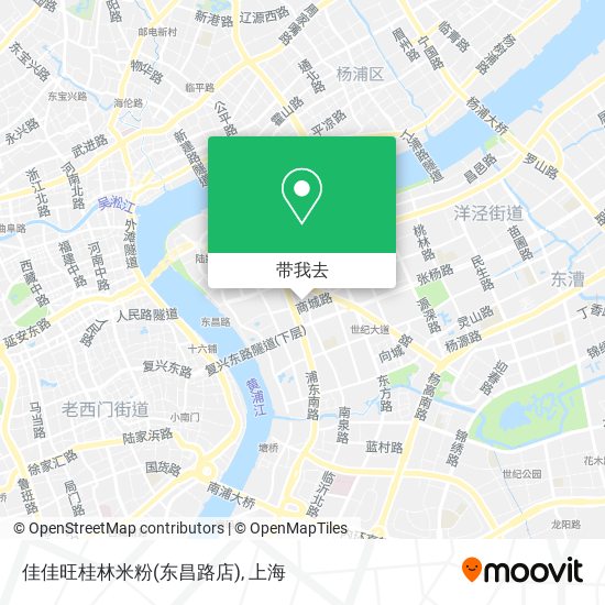 佳佳旺桂林米粉(东昌路店)地图