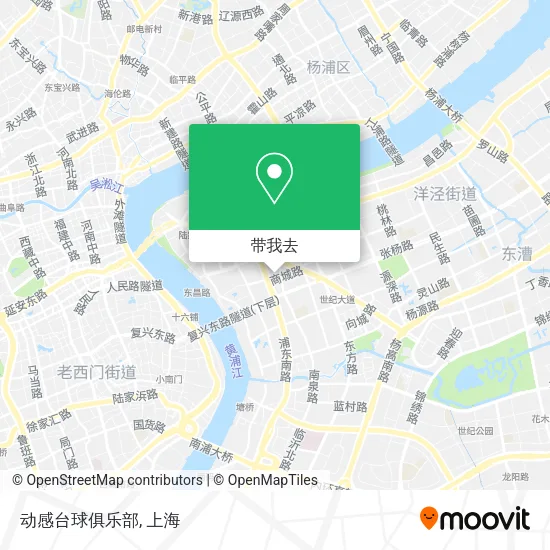 动感台球俱乐部地图