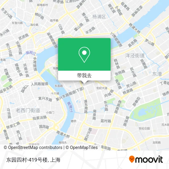 东园四村-419号楼地图