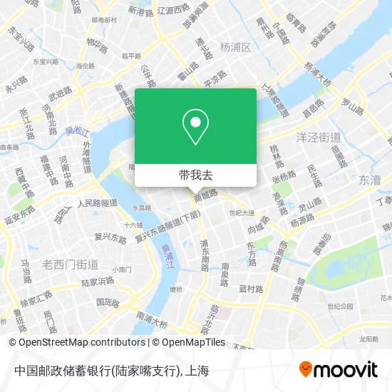 中国邮政储蓄银行(陆家嘴支行)地图