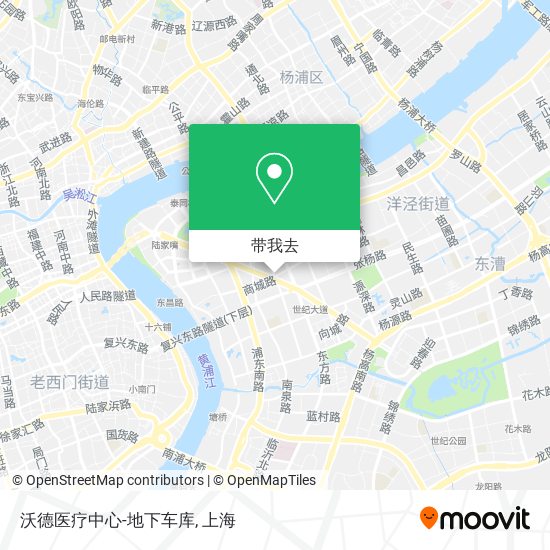 沃德医疗中心-地下车库地图