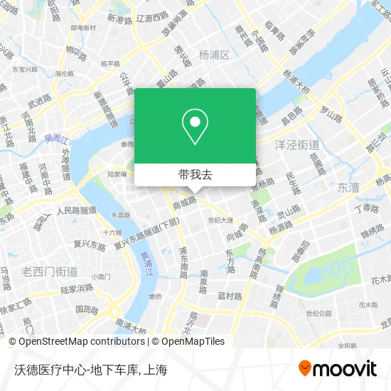 沃德医疗中心-地下车库地图