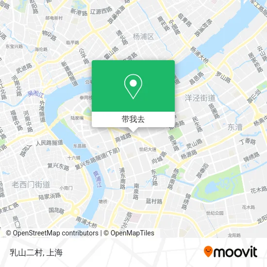 乳山二村地图