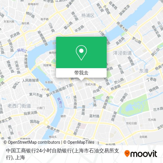 中国工商银行24小时自助银行(上海市石油交易所支行)地图