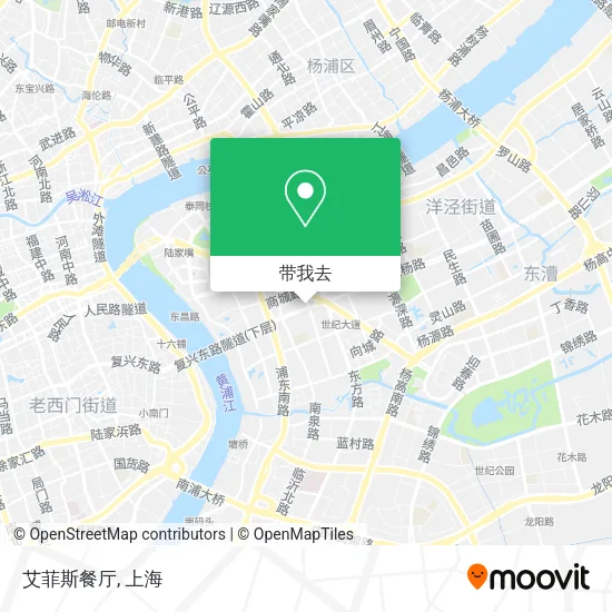 艾菲斯餐厅地图