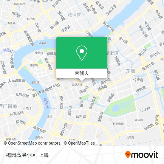 梅园高层小区地图