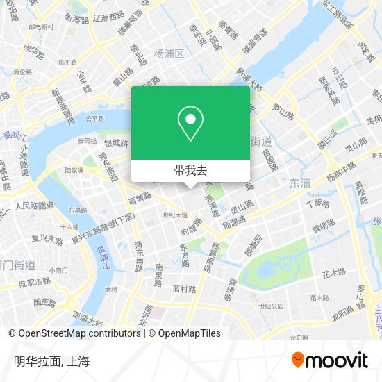 明华拉面地图