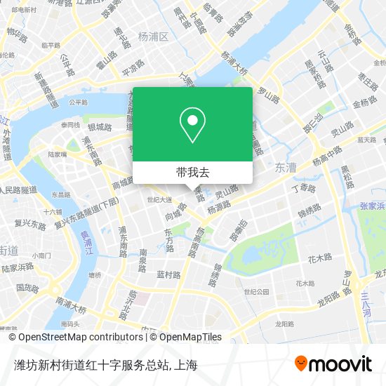 潍坊新村街道红十字服务总站地图