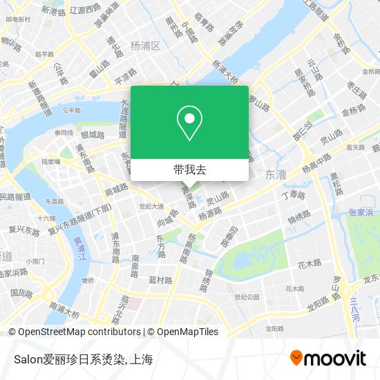 Salon爱丽珍日系烫染地图