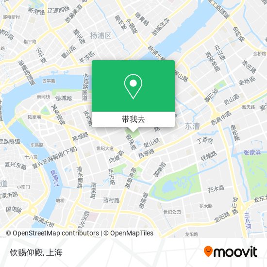 钦赐仰殿地图