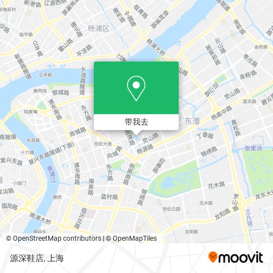 源深鞋店地图