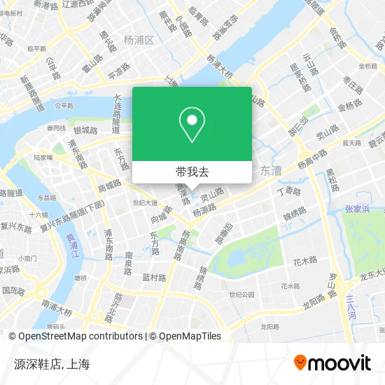 源深鞋店地图