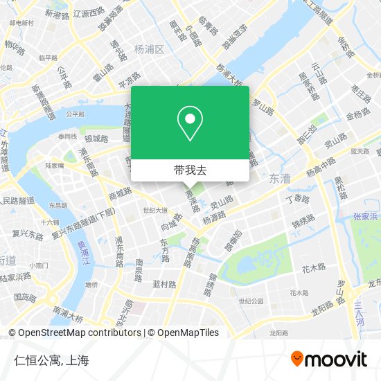 仁恒公寓地图