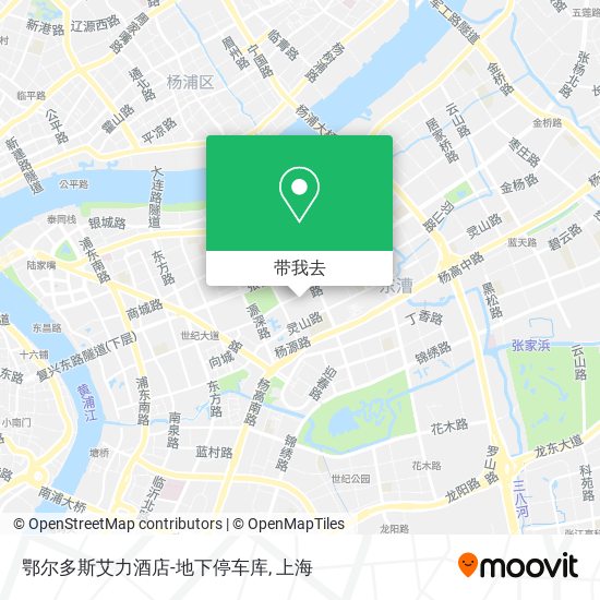 鄂尔多斯艾力酒店-地下停车库地图