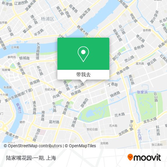 陆家嘴花园-一期地图