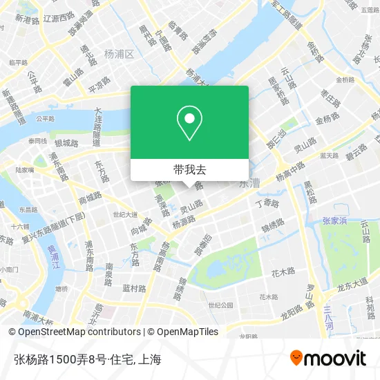 张杨路1500弄8号·住宅地图