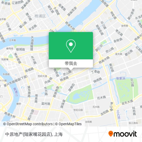 中原地产(陆家嘴花园店)地图