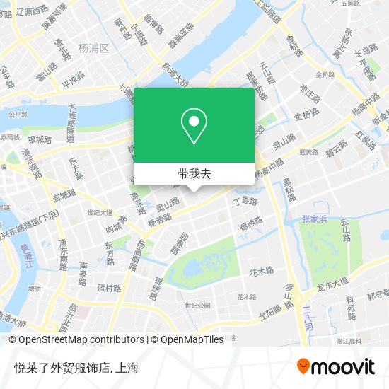 悦莱了外贸服饰店地图